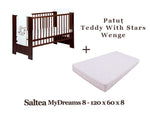 Patut KLUPS Teddy with Stars Wenge + Saltea MyDreams 8