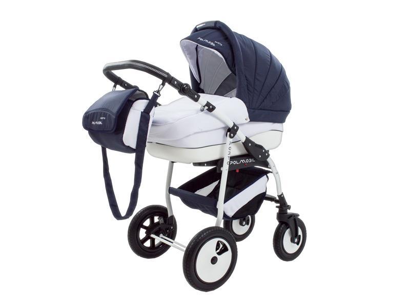 Carucior Copii 3 In 1 MyKids Futuro Negru-Alb