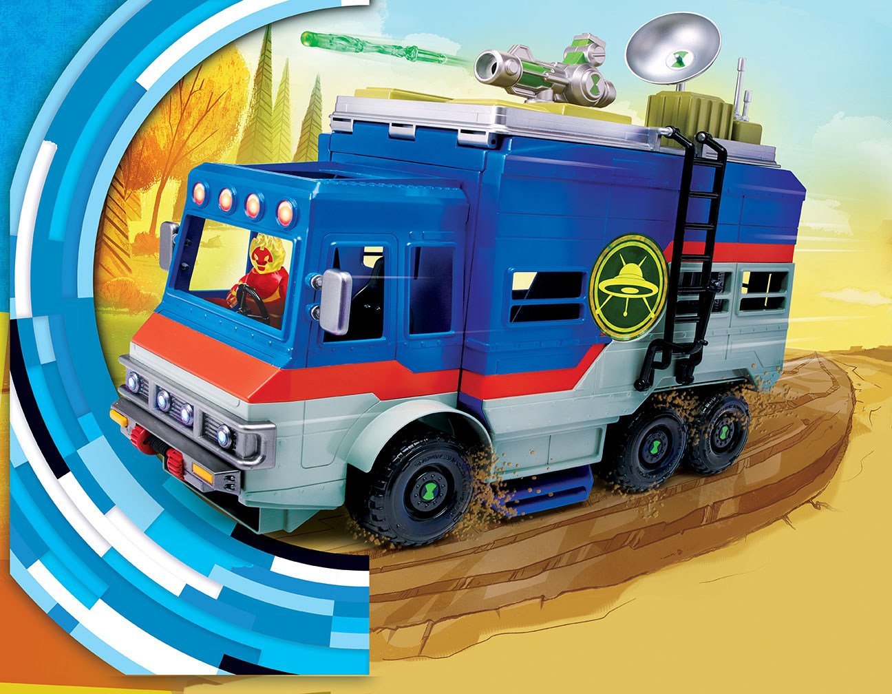 Set de joaca Ben 10 Deluxe Rustbucket