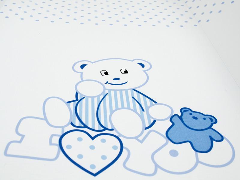 Saltea De Infasat Bebe Cu Intaritura 70x50 Klups I Love You 138