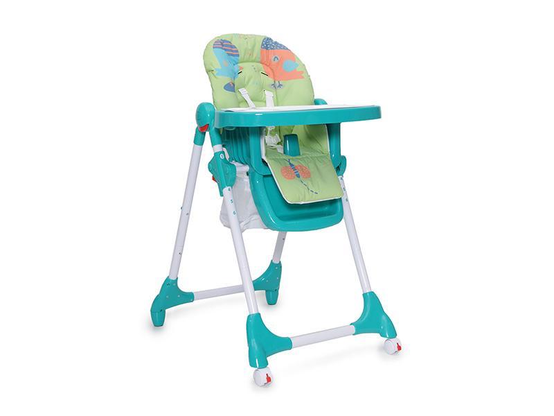 Scaun de masa copii Moni Kimchi Verde