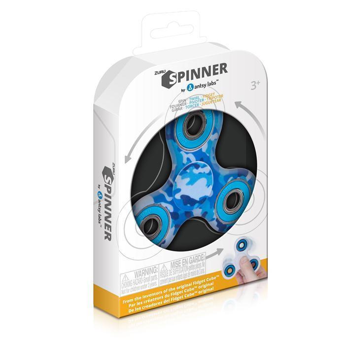 Spinner Fidget Seria 1 - Blue & White