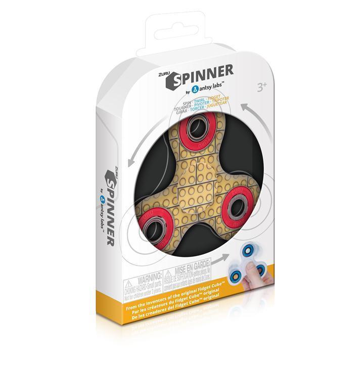 Spinner Fidget Seria 1 - Brown & Red