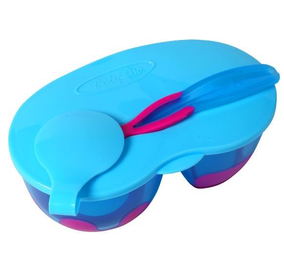 Set Castron Cu Lingurita Pentru Copii BabyOno 1021