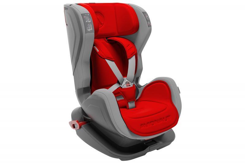 Scaun Auto Copii 9-25 kg Avionaut Glider cu Isofix Rosu Gri S03