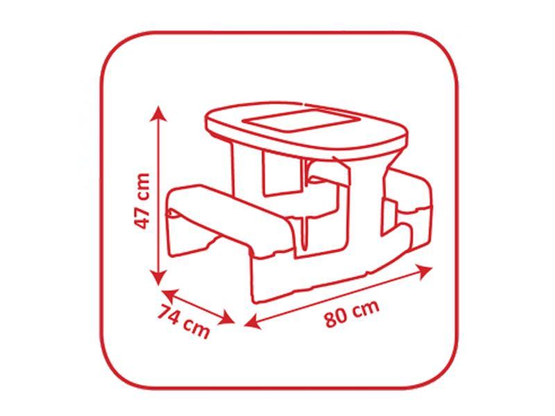 Masuta cu bancute Picnic Smoby 310290