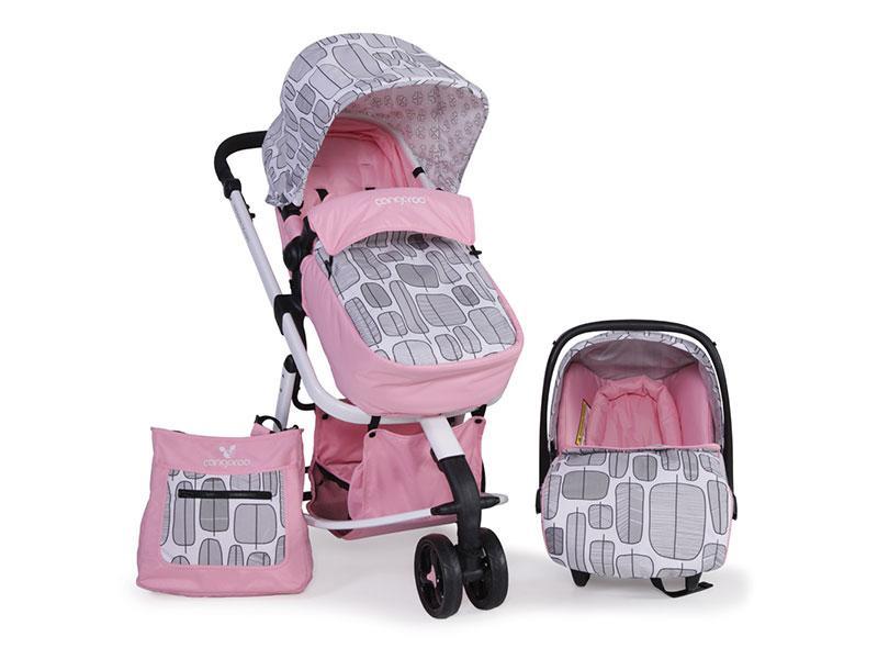 Carucior Copii 3 in 1 Cangaroo Sarah Roz