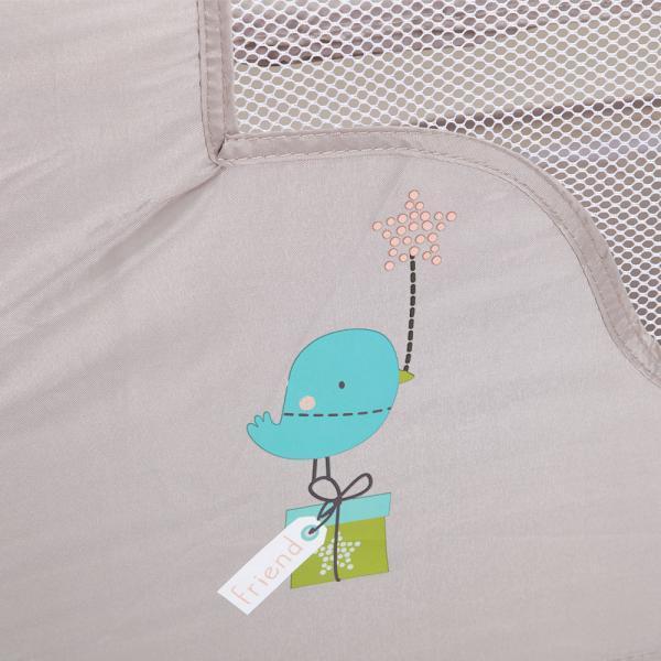 Patut pliant copii Moni Friend Green