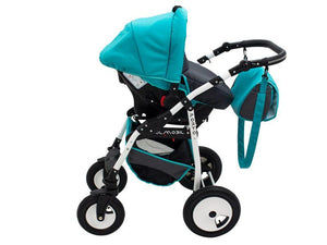 Carucior Copii 3 In 1 MyKids Futuro Turquoise