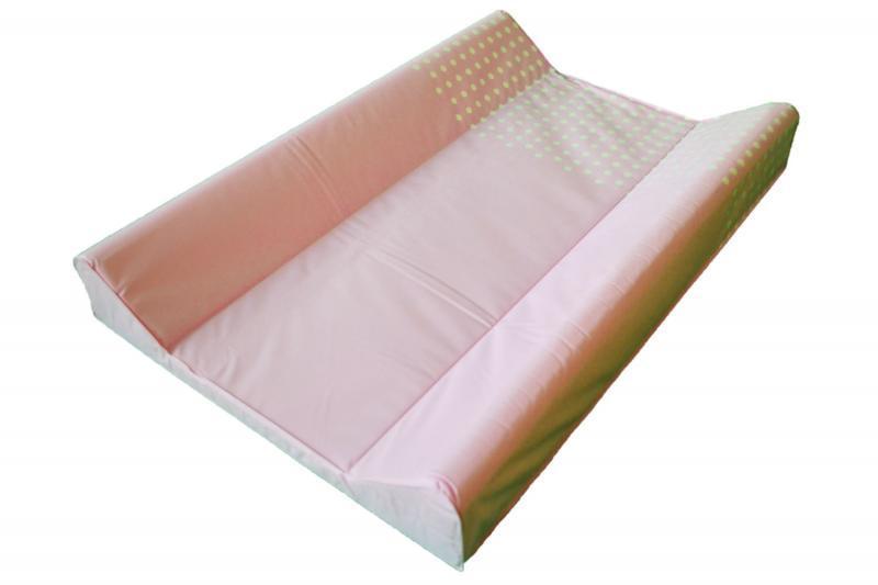 Saltea De Infasat Cu Intaritura 70x50 Klups Buline Roz