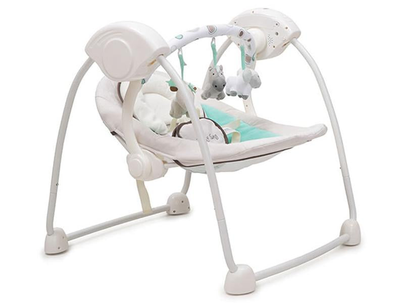 Leagan Electric Bebelusi CANGAROO Baby Swing Verde