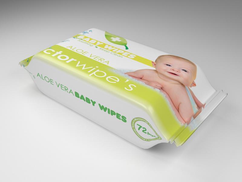 Servetele Umede Copii Doctor Wipes Aloe 72 Buc