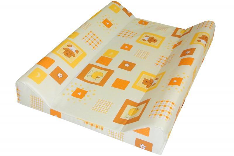 Saltea De Infasat Bebe Cu Intaritura 70x50 Klups Mix Ursulet Galben