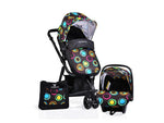 Carucior Copii 3 in 1 Cangaroo Sarah Black