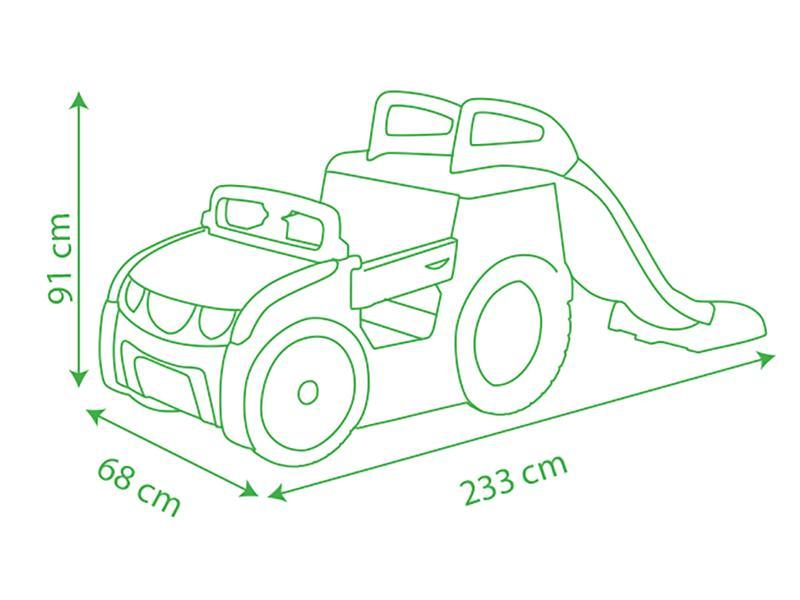 Tobogan copii Smoby 840200 Adventure Car