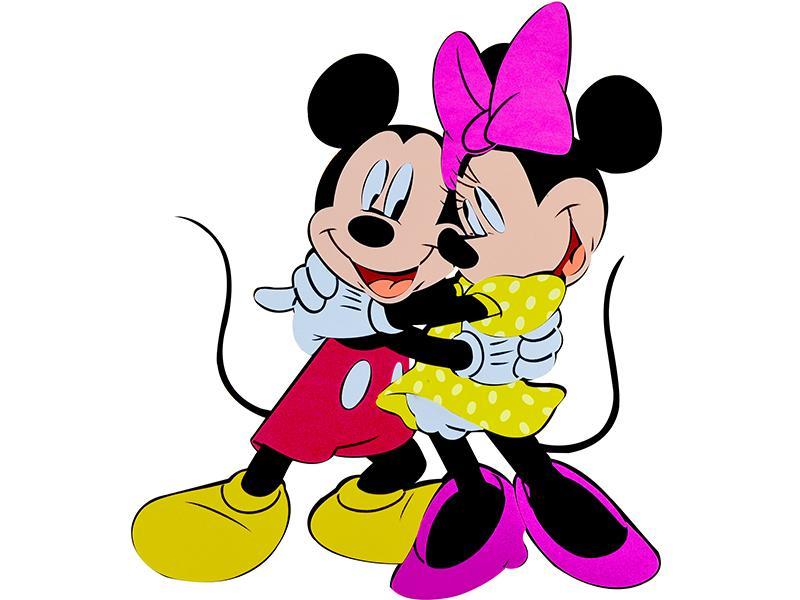 Decoratiune Din Burete Copii MyKids MICKEY Si MINNIE SRMK-0016