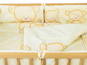 Aparatoare Laterala MyKids Teddy Iepuras Galben 120x60