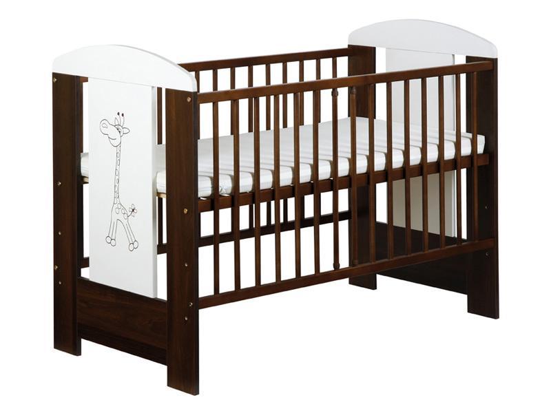 Patut Klups Safari Giraffe Wenge + Saltea 12 MyKids MyDreams