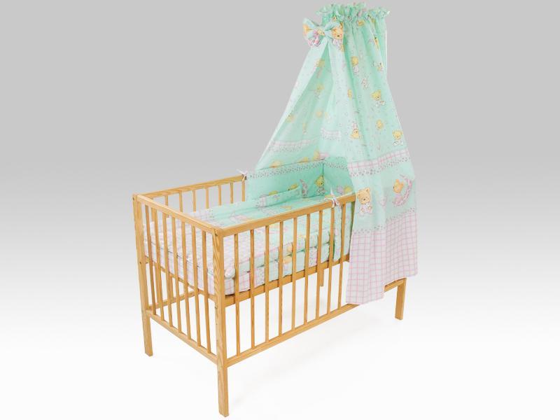 Lenjerie MyKids TEDDY STELUTE TURQUAZ 5 Piese 120x60 cm