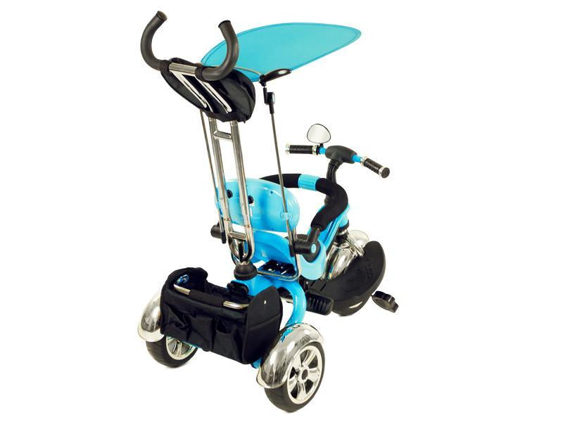 Tricicleta Pentru Copii MyKids Luxury KR01 Albastru