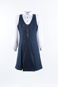 Sarafan Red Buttons