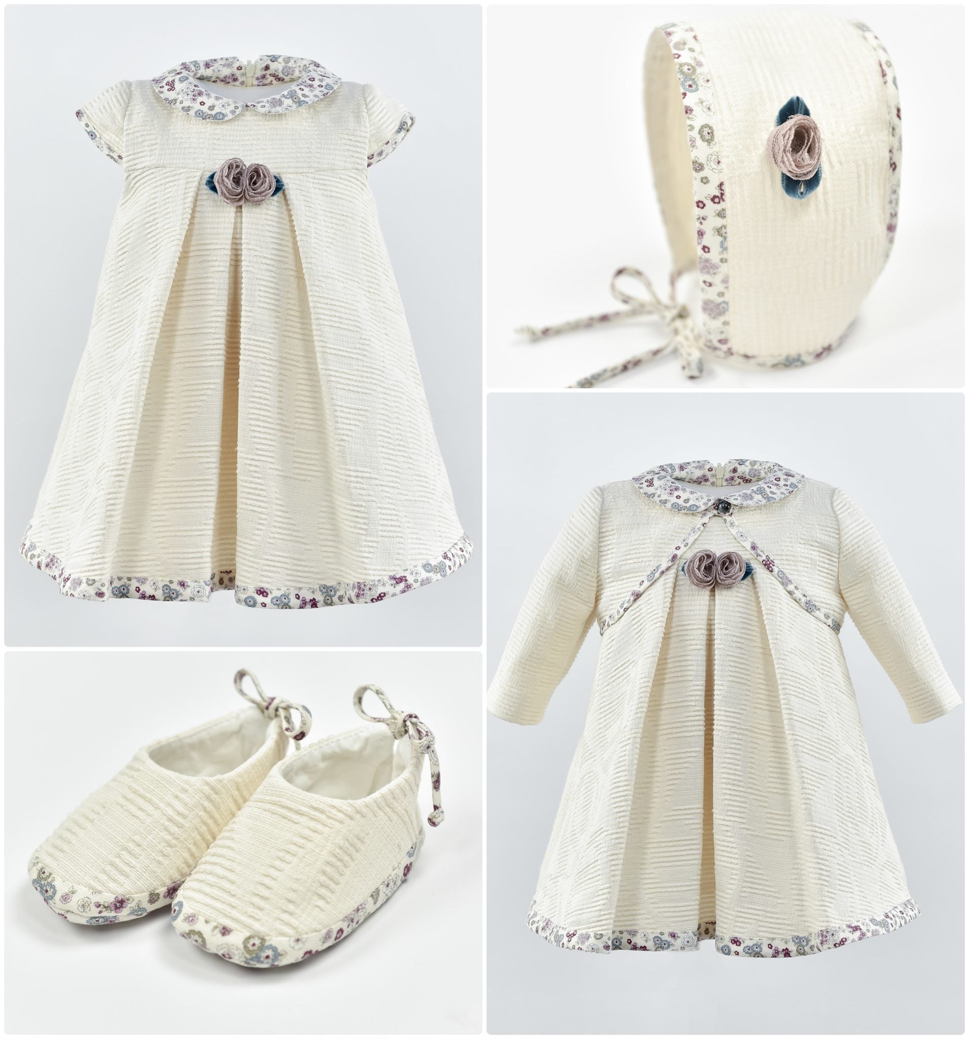 Compleu Beige Flowers