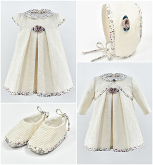 Compleu Beige Flowers