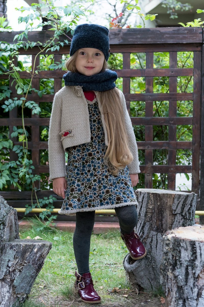 Sarafan fete Fleur Bleue