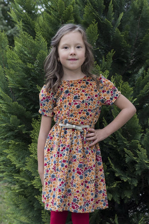Rochie catifea Petite Fleur