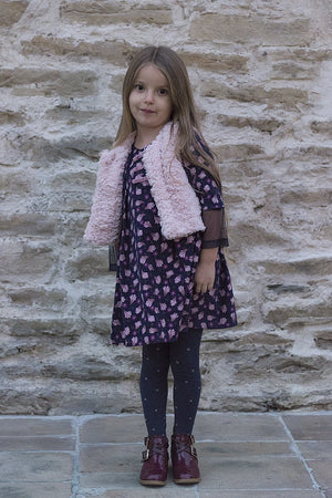 Vesta blana Pink Fluffy