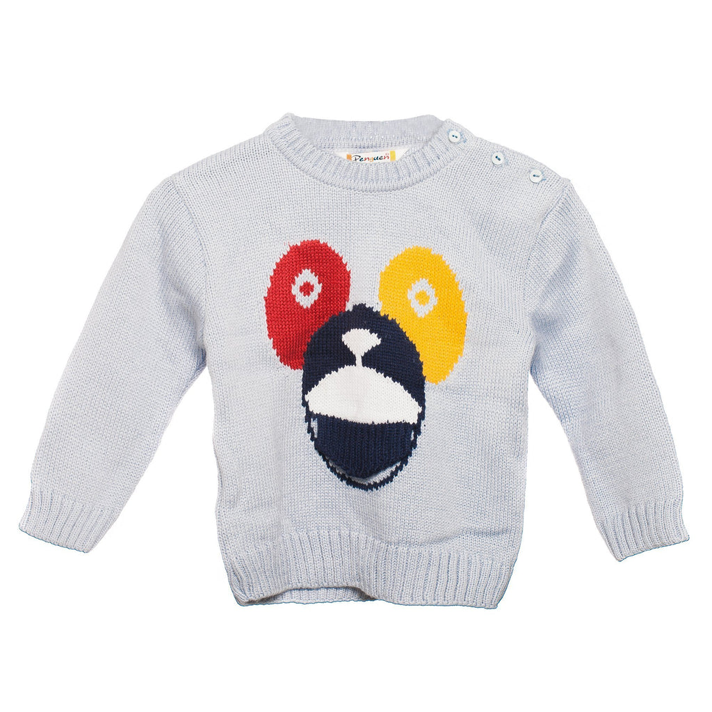 Bluza baieti Blue Penguen