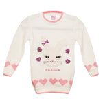Bluza fete White Bunny