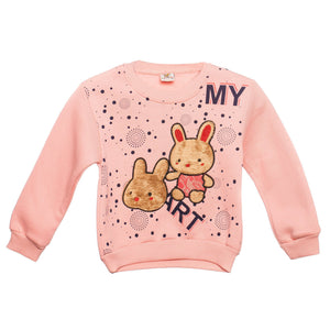 Bluza fete Pink Bunny