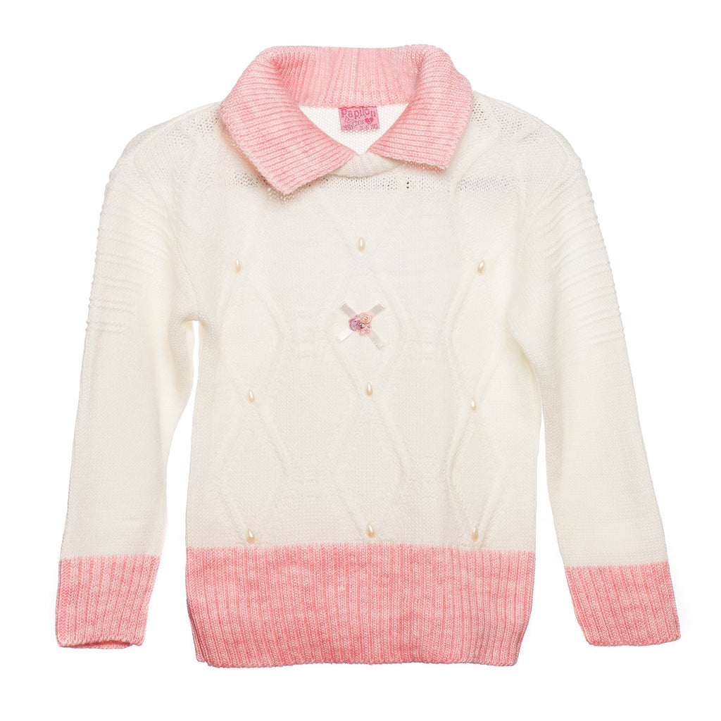 Bluza fete White and Pink