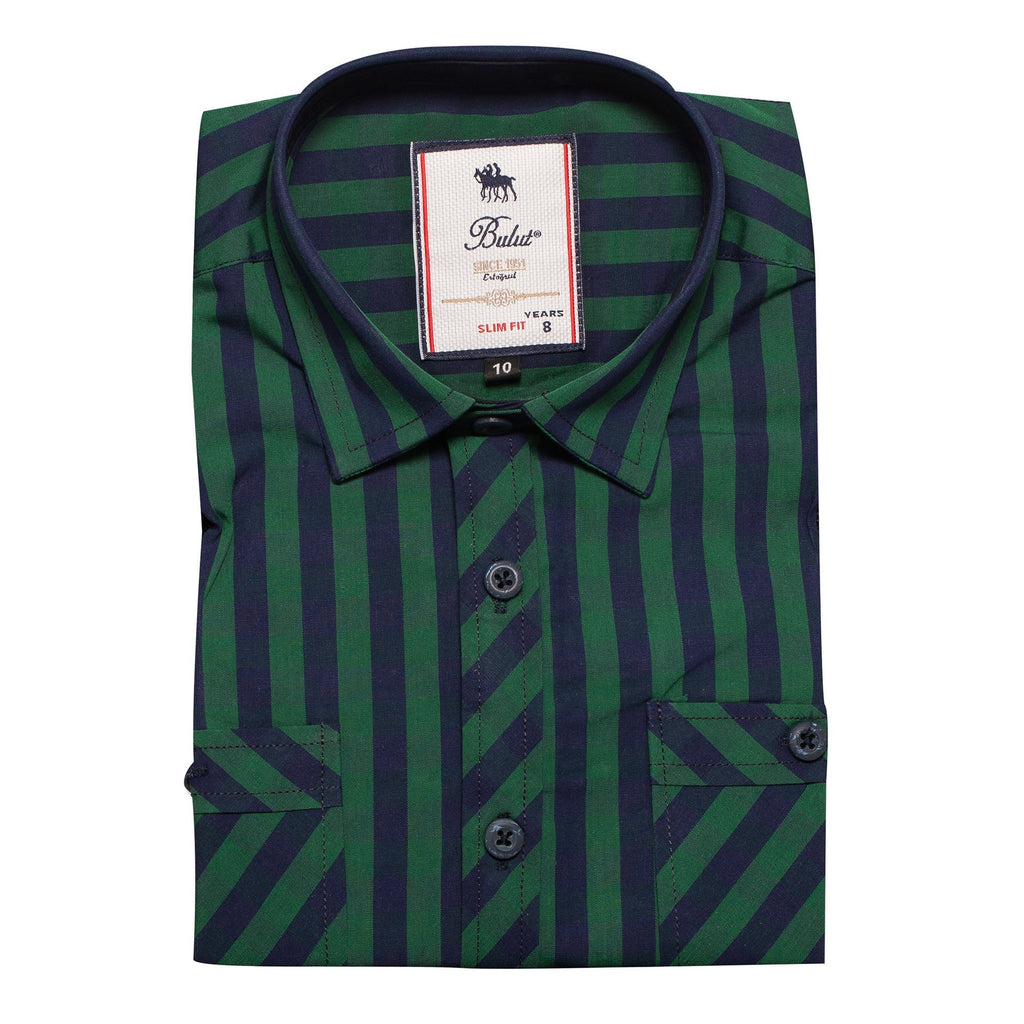 Camasa Baieti Verde-Bluemarin