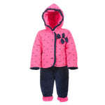 Compleu Fetite Pinky Ribbon