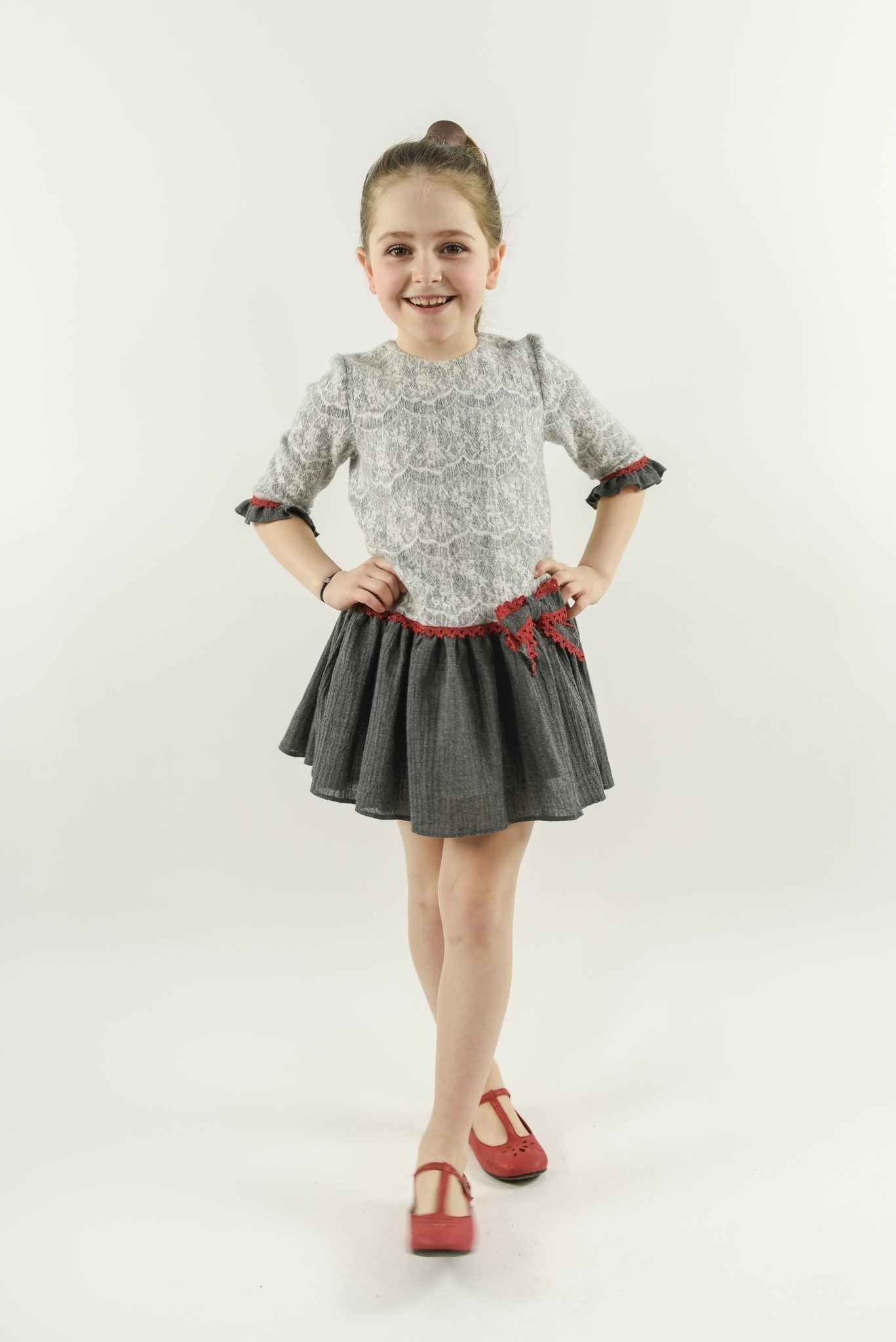 Rochie Lace Grey