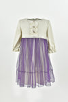 Rochie Purple and Gold