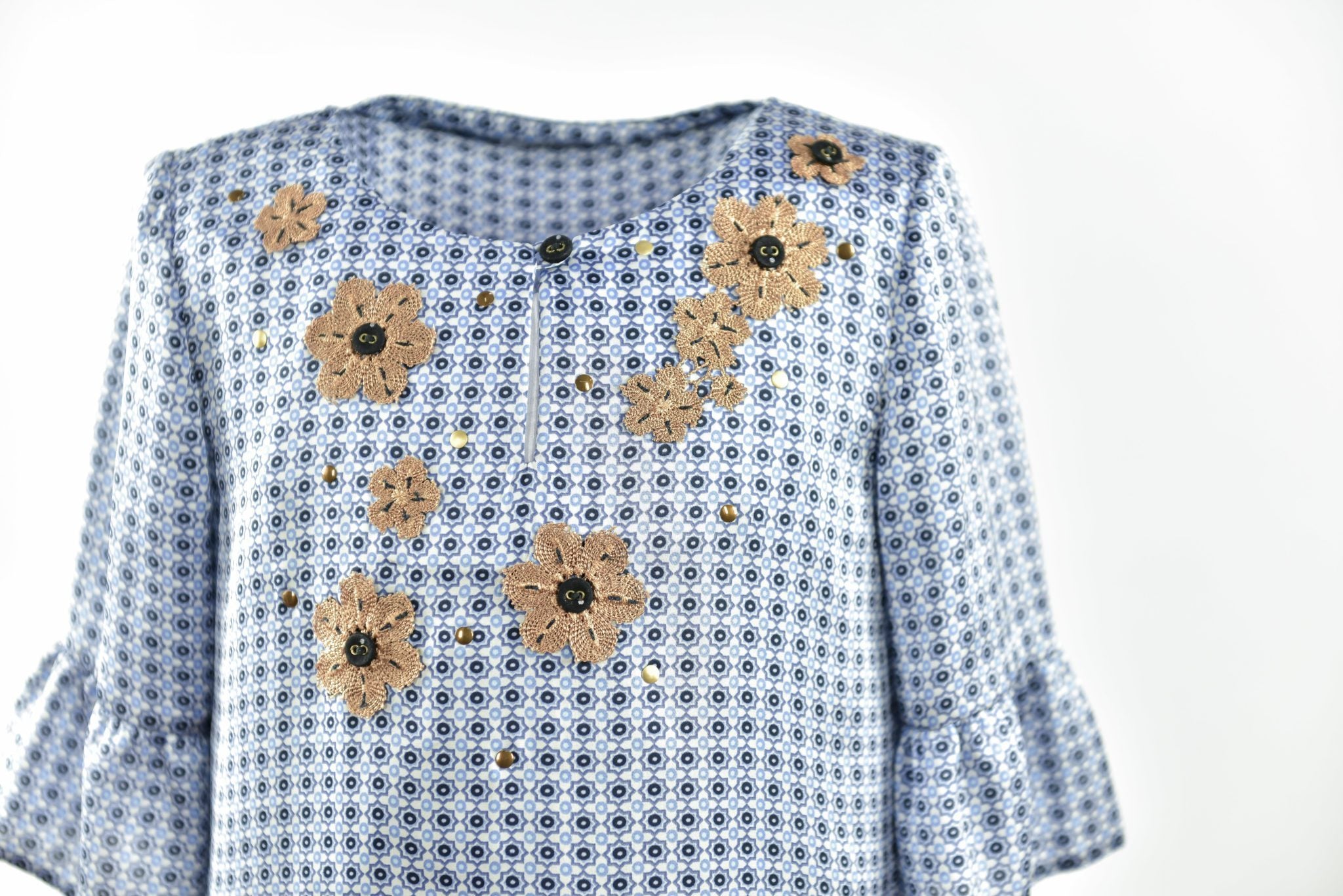 Rochie Blue Flowers