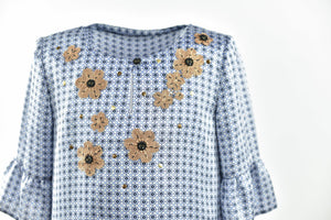 Rochie Blue Flowers