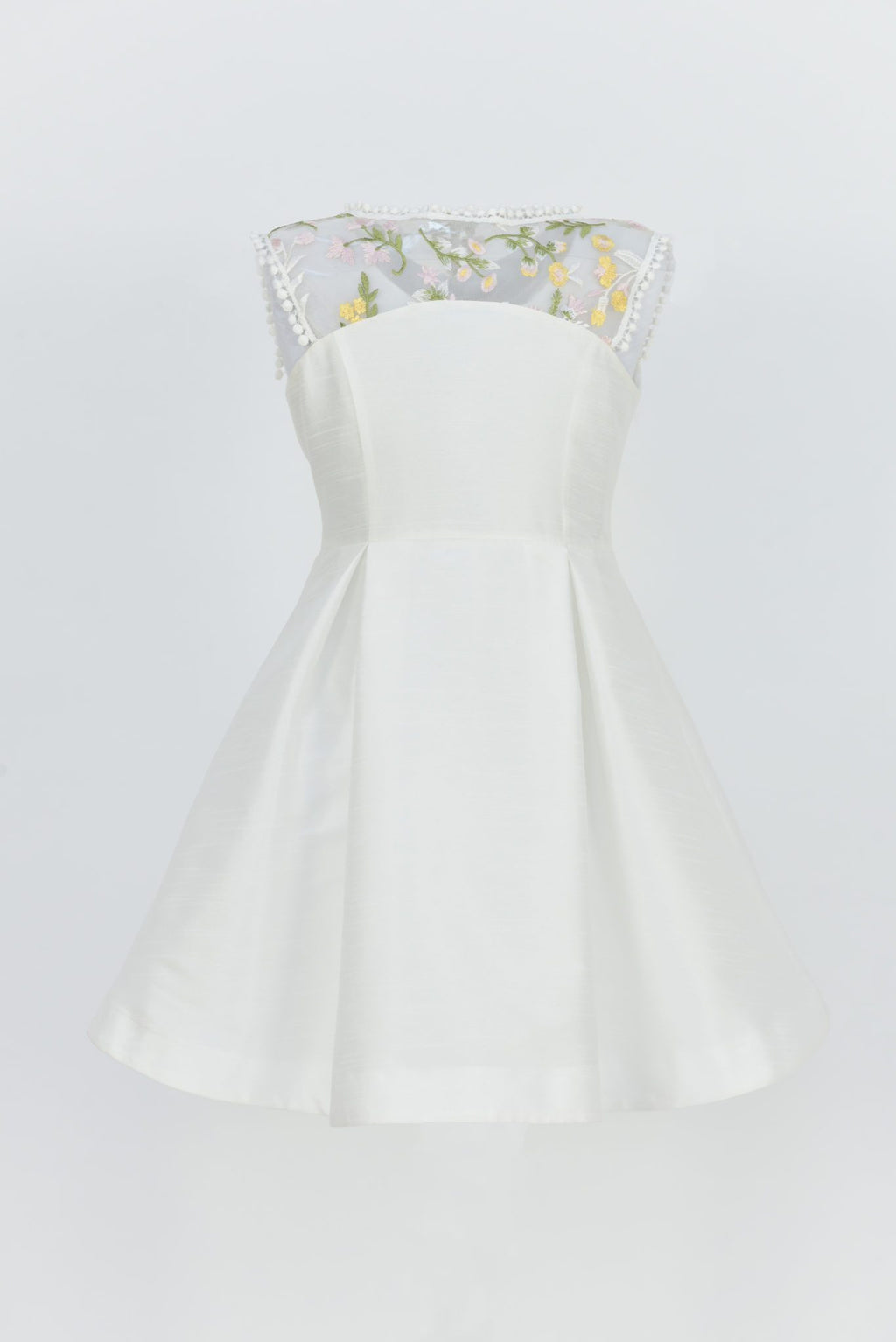 Rochie White Bouquet