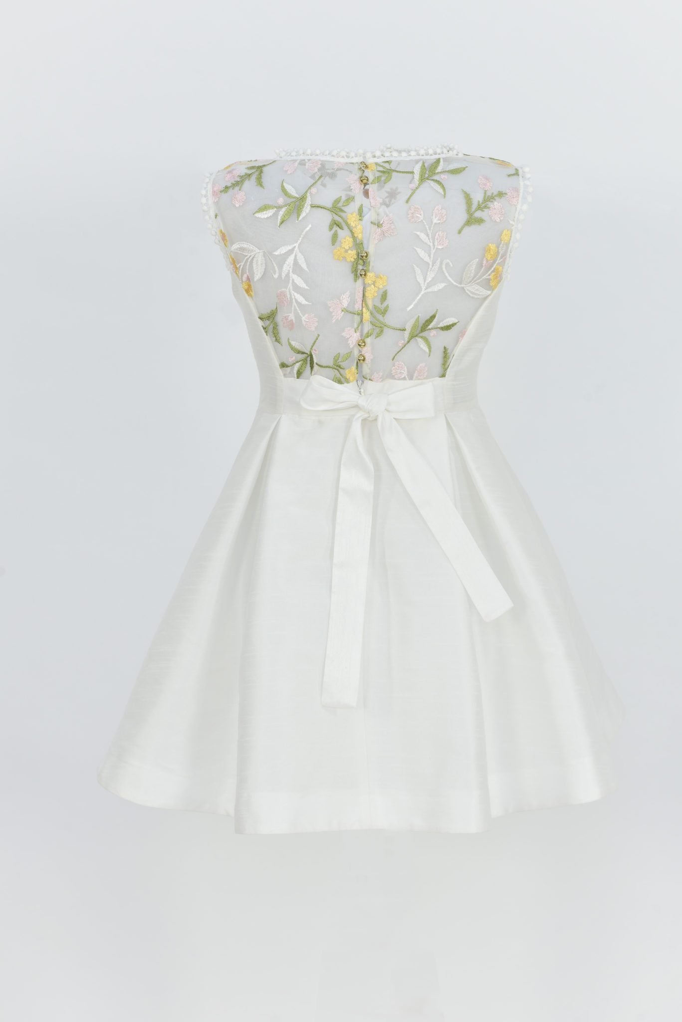 Rochie White Bouquet