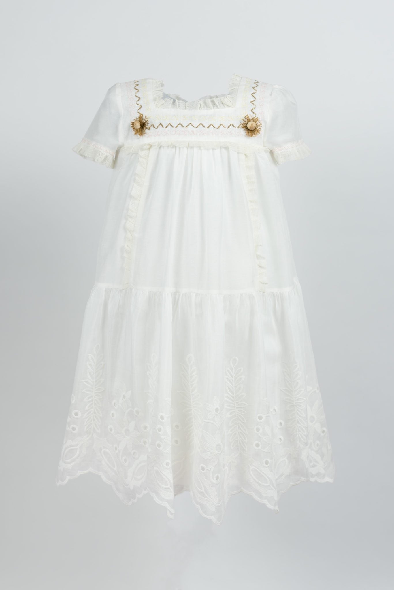 Rochie White Feather
