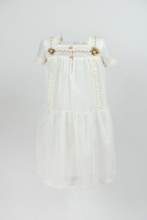 Rochie White Feather