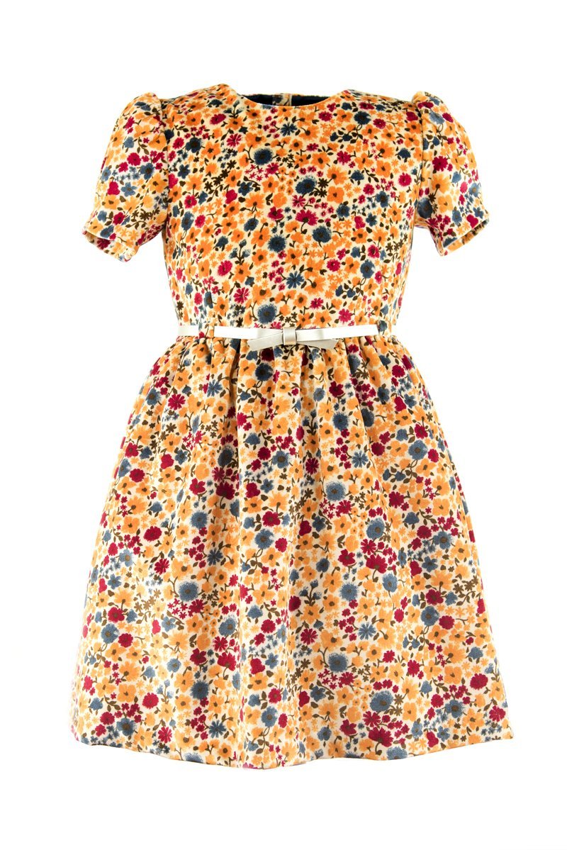 Rochie catifea Petite Fleur