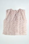 Vesta blana Pink Fluffy