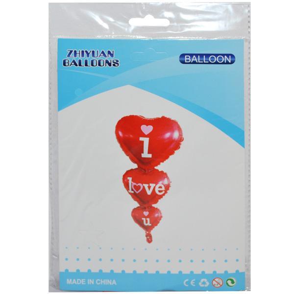 Balon de aluminiu I Love You