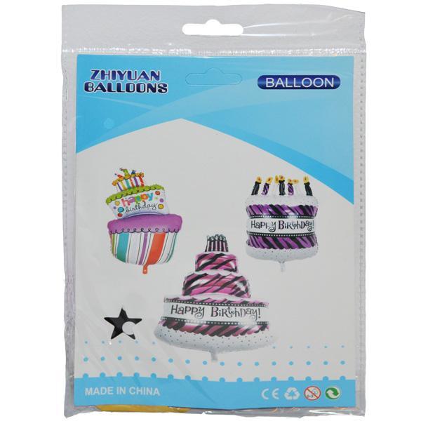 Balon de aluminiu Happy Birthday