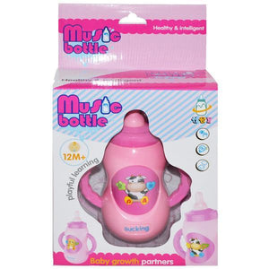 Biberon bebe cu muzica si lumina