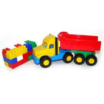 Camion FAVORIT 30cm cu cuburi 17 piese - POLESIE